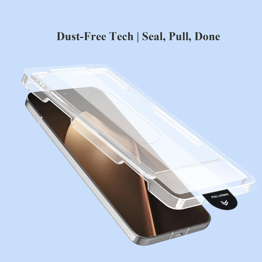 Lereach Tempered Glass Screen Protector for Xiaomi 15T Pro / 15T / 14T Pro /14T with Dust-Free Alignment Tray Auto-Suction 0.3mm