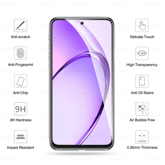 1-5Pcs Glass For Oppo A80 A60 A3 A18 A40 A38 A58 A78 A98 4G/5G Tempered Glass Screen Protectors For oppo A 80 60 OppoA80 oppoA60