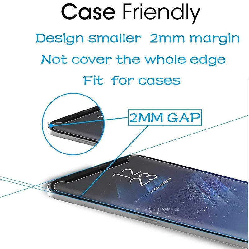 2N2 for Reno 10 5G Glass OPPO Reno 10 Pro 5G Tempered Glass Full Cover Curved Screen Protector for Reno 10 Lens Glass