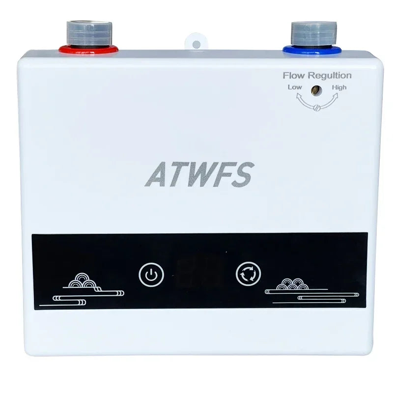 ATWFS 220V 4600W Instant Electric Water Heater for Bathroom & Kitchen Hot Water Shower