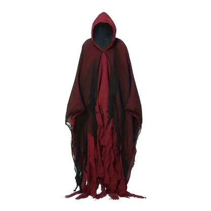2025 Halloween Adult Costume – Scary Ghost Cloak with Hood, Zombie, Witch & Grim Reaper Cape Cosplay Outfit