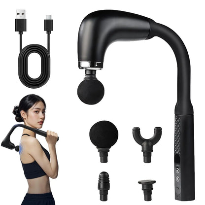 Fascia Gun Muscle Relaxation Massager Electric Vibration Massage Gun Professional Grade Neck Membrane Gun