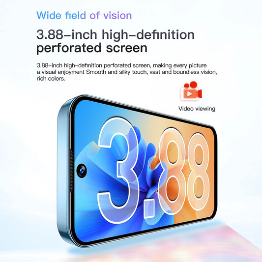 SOYES XS19 Mini Smartphone 3.88" Android 10 3G Dual SIM 2GB+16GB Face Unlock Small Mobile Phone