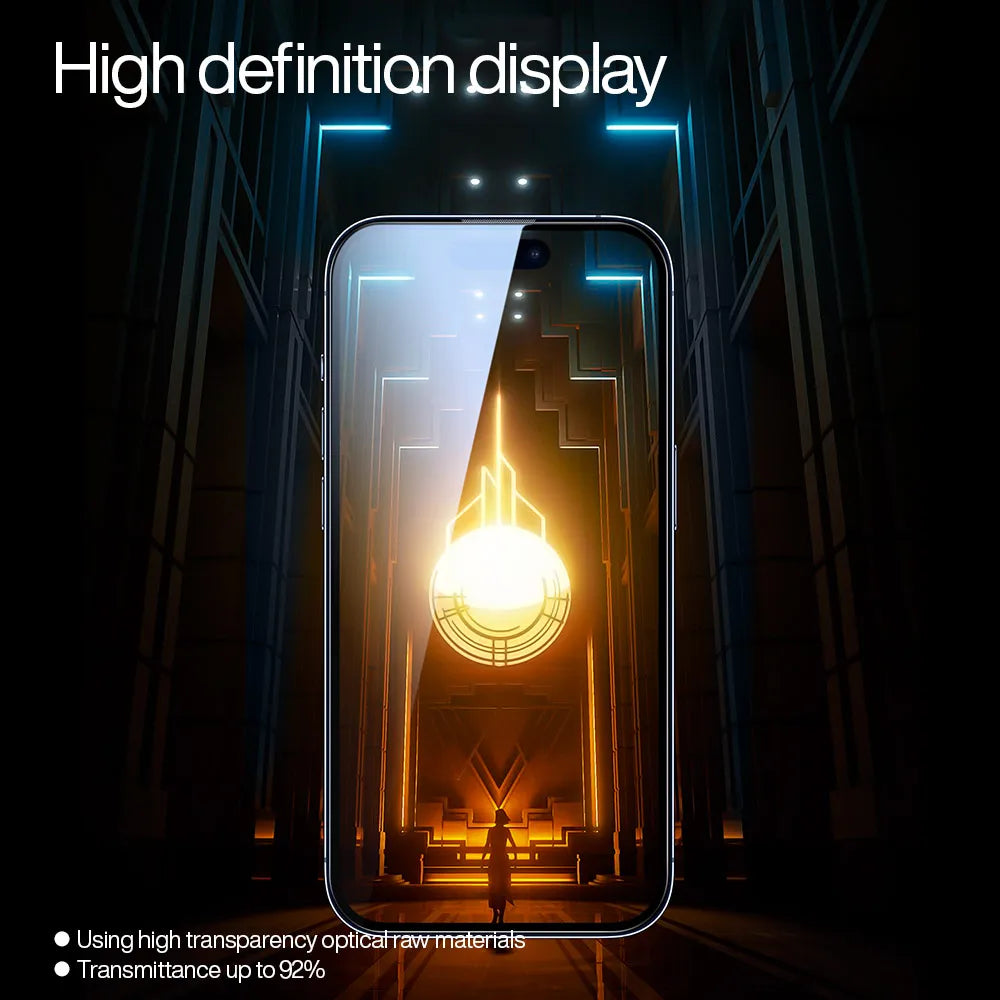 SmartDevil 2PCS Screen Protector for Vivo X200 Pro Mini HD Anti-blue Light Tempered Glass Film Non-full Cover Anti-fingerprint