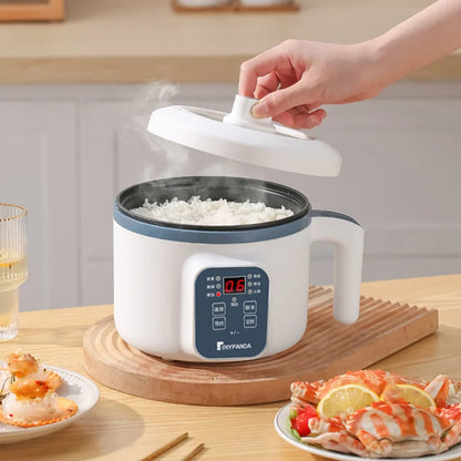 220V Digital Rice Cooker & Food Steamer Dual-Layer Household Cooking Appliance