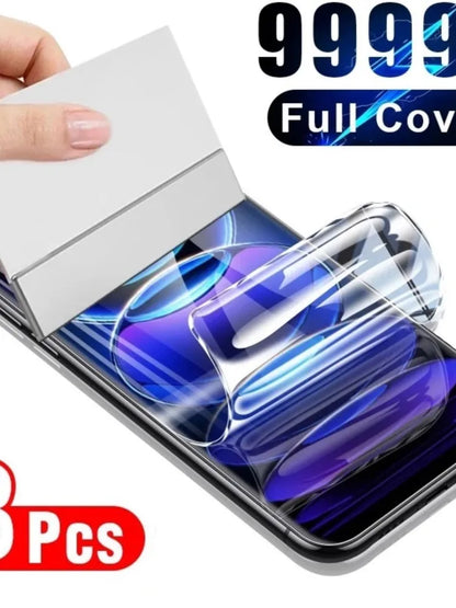 3Pcs Hydrogel Film For Xiaomi 13T Pro 12T 11T 14 Ultra 14T Soft Screen Protector