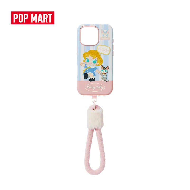 POP MART Baby Molly & Baby Tabby Series-Phone Case For iPhone 16 Pro / 16 Pro Max