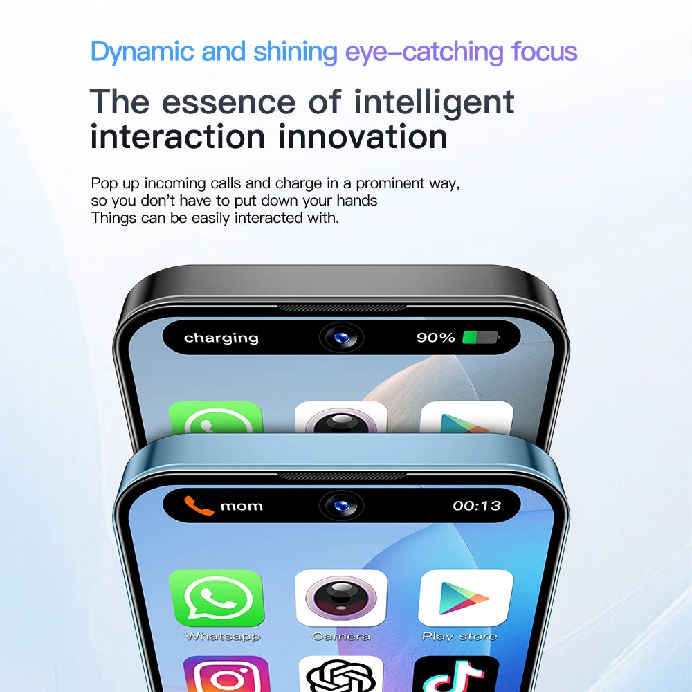 SOYES XS19 Mini Smartphone 3.88" Android 10 3G Dual SIM 2GB+16GB Face Unlock Small Mobile Phone