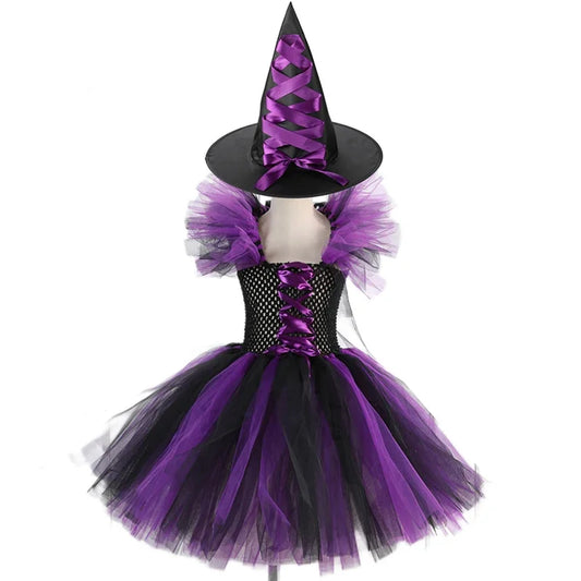 Kids Halloween Costume – Witch, Vampire, or Little Red Riding Hood Cosplay Dress for Girls & Boys Masquerade Party