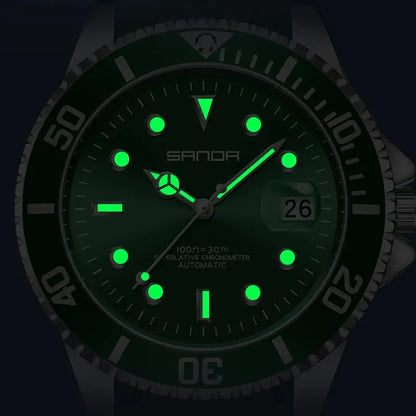 Luxury Automatic Square Watch – Unisex Waterproof Mechanical Wristwatch for Men & Women