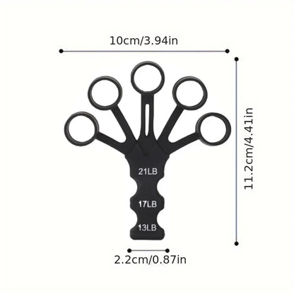 New Silicone Finger Trainer 5 Finger Wrist Stretcher Finger Strength Recovery Flexion and Extension Vein Trainer