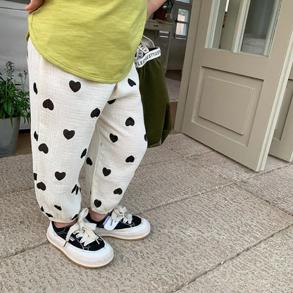 New Designer Baby Harem Pants – Unisex Printed Summer Trousers for Toddlers
