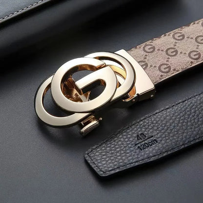 Top genuine leather and cowhide material men's belt fashion casual luxury brand men's belt jeans versatile design belt men