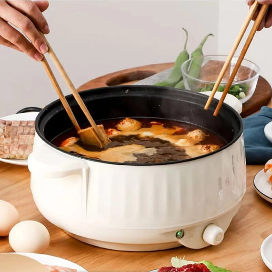 220V Electric Multi Cooker Non-Stick Hot Pot Rice Cooker for 1–2 People Home Use