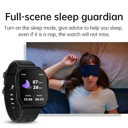 2025 Smart Watch – Heart Rate & Sleep Monitor with Dustproof and Waterproof Design for Active Lifestyles