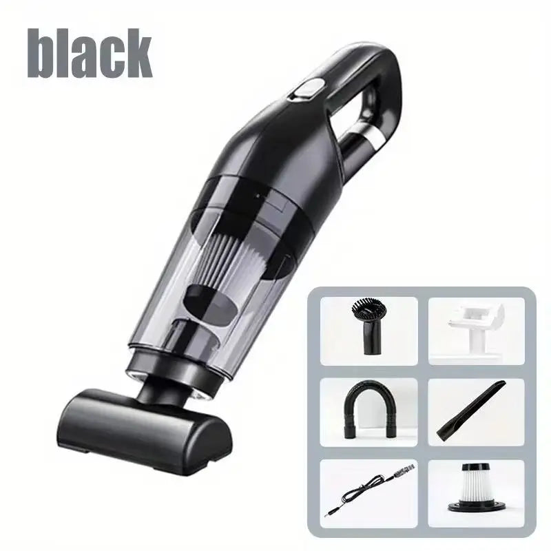 Portable Wireless Vacuum Cleaner 10000PA Rechargeable Handheld for Home & Car