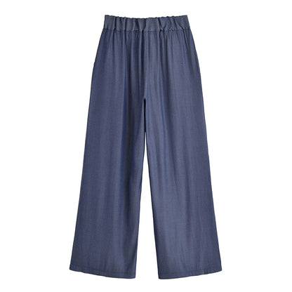 Women’s 2-Piece Casual Pants Set – Short Sleeve Shirt & High-Waist Trousers | 2025 Fashion Outfit