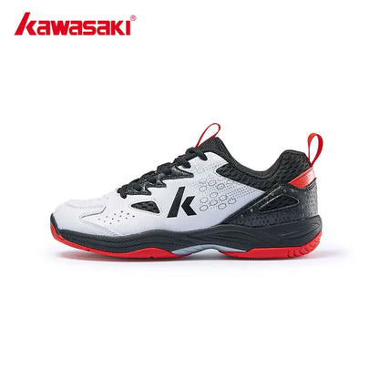 Kawasaki Brand New Badminton Shoes Mens Tennis Anti-twish Design Breathable Sport Shoes Male Sneakers A3307