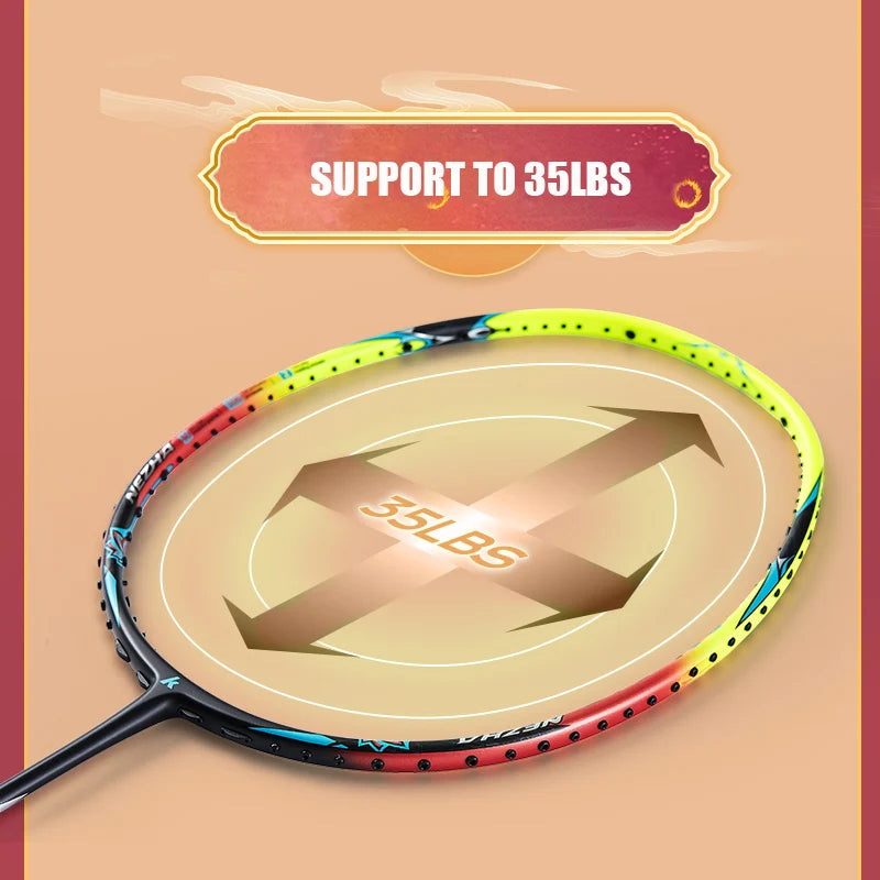 Kawasaki NeZha 35 5U Professional Badminton Racket Super Light High-Graphite Offensive Type