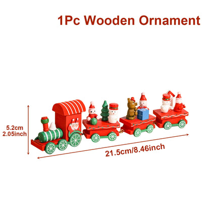 Christmas Train Ornament – 2025Merry Christmas Home Decoration & New Year 2026 Holiday Gift