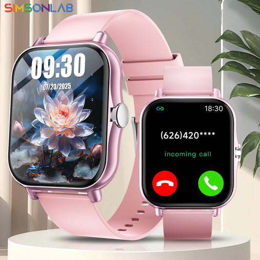 2025 Smart Watch for Men – 1.83” HD Screen Bluetooth Calling Smartwatch with Camera Control, Music Player & Multi-Sport Modes (Android/iOS)