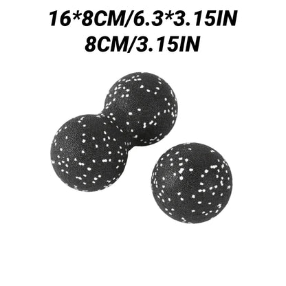 Yoga Peanut Balls Body Massage Fascia Ball Suit Foam Block High Density Muscle Relaxation Lacrosse Exercise Fitness Relieve Pain