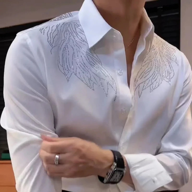 Spring Autumn New Hippie Fashion Solid Shirt