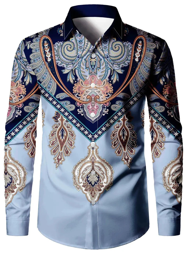 2025 Men’s Formal Button-Up Shirt