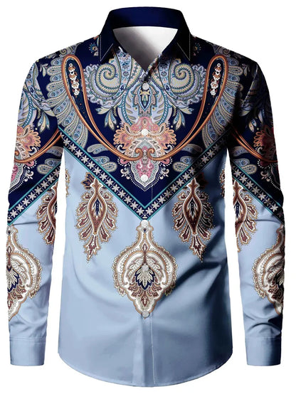 2025 Men’s Formal Button-Up Shirt