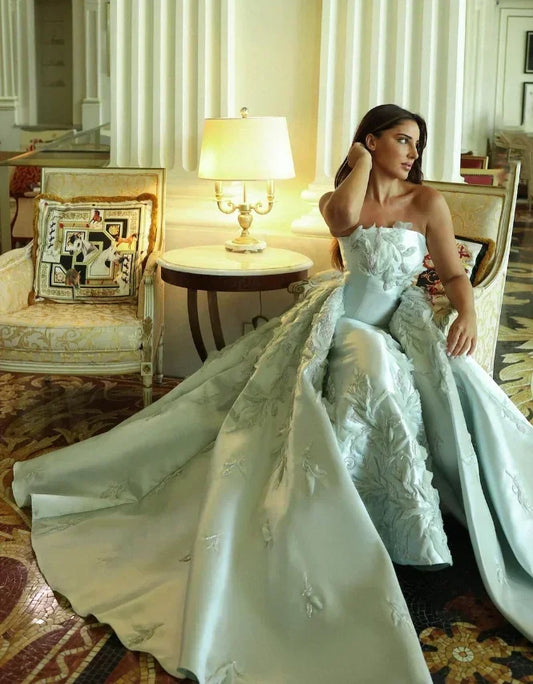 Customized Elegant Evening Dress – Shiny Formal Gown for Women, Cocktail & Special Occasions