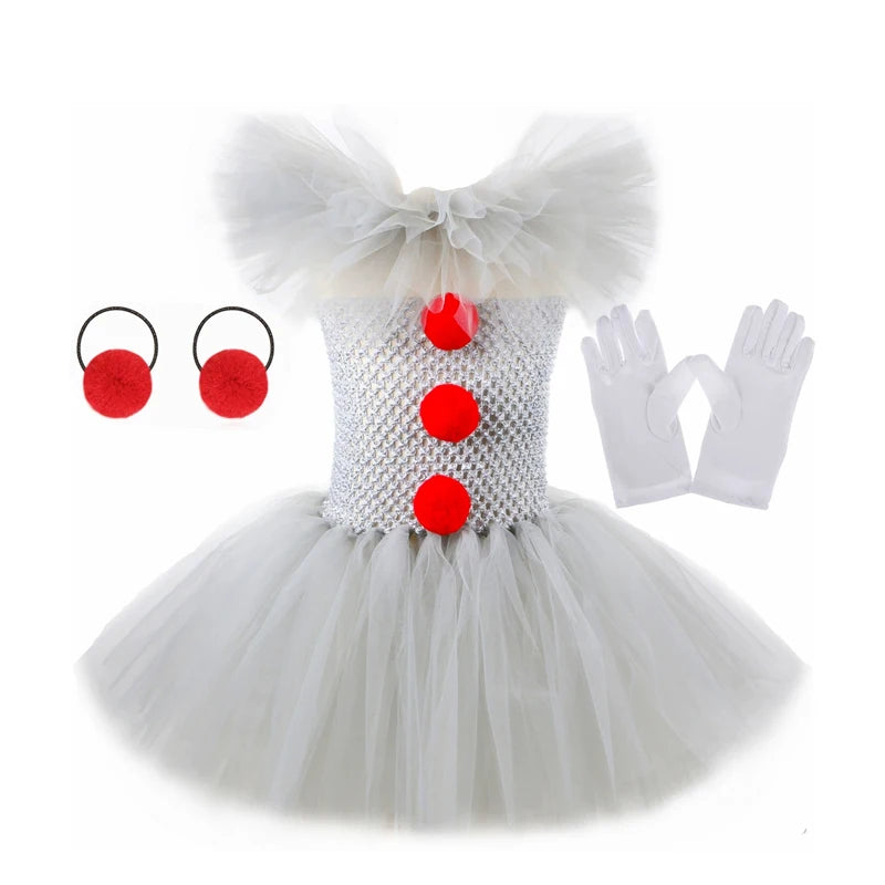 Kids Halloween Costume – Witch, Vampire, or Little Red Riding Hood Cosplay Dress for Girls & Boys Masquerade Party