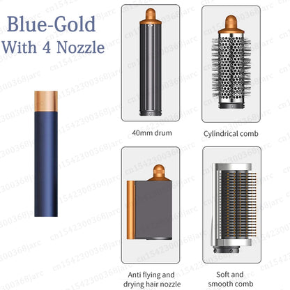 SenCiciMen X9 Multi Hair Styler Curling Iron Hair Hot Air Brush Curling Barrel Hair Dryer Salon Professional Curly Hair Styler