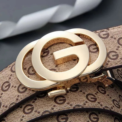 Top genuine leather and cowhide material men's belt fashion casual luxury brand men's belt jeans versatile design belt men