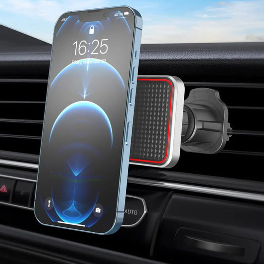 Magnetic Phone Holder Car Phone Mount Magnetic [Easily Install] Phone Mount for Car [6 Strong Magnets] Cell Phone Holder for Car