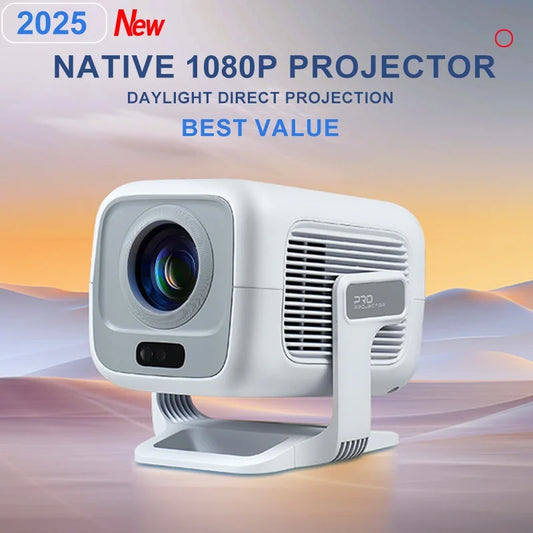 DITONG X3Plus HD projector Native 1080P support 4K WIFI6 BT5.4 Android mini Portable projector led home theater video projector