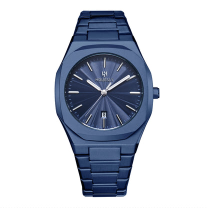 2025 Original Men’s All-Black Stainless Steel Watch – Luxury Classic Business Waterproof Quartz Wristwatch