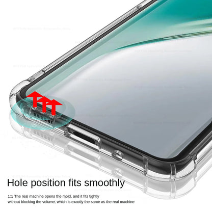Clear Shockproof Soft Silicone Case for Tecno Camon 40 / 40 Pro (4G & 5G, 6.78") – Protective Back Cover Fundas