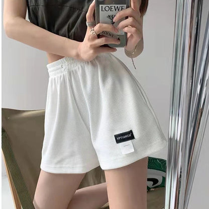 Women’s Summer Sports Shorts – Loose Fit Elastic Waist Three-Quarter Casual Trousers | 2025 Fashion