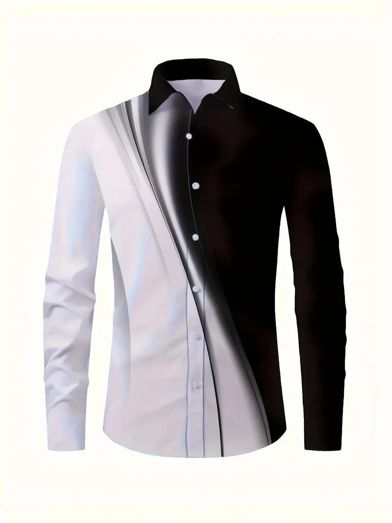 2025 Men’s Formal Button-Up Shirt