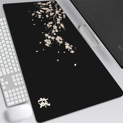 Japan Cherry Blossom XXL Gaming Mouse Pad Sakura Deskmat for Laptop & Keyboard