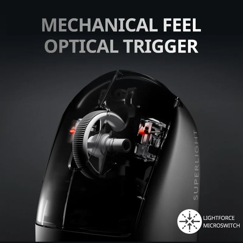 Logitech G PRO X SUPERLIGHT 2 wireless gaming mouse, 60 g pro-grade mouse with 5 programmable buttons, 44k DPI sensor, 8 kHz rep