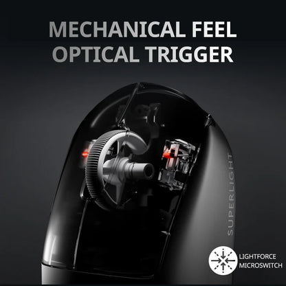 Logitech G PRO X SUPERLIGHT 2 wireless gaming mouse, 60 g pro-grade mouse with 5 programmable buttons, 44k DPI sensor, 8 kHz rep