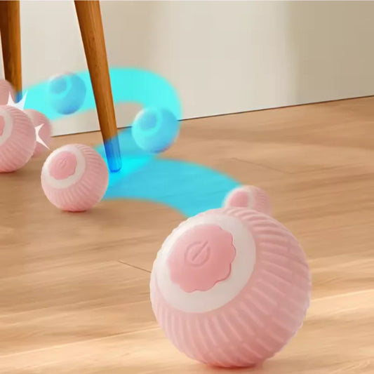 Smart Cat Toy Ball - Automatic Rolling Interactive Electric Toy for Indoor Cats & Kittens