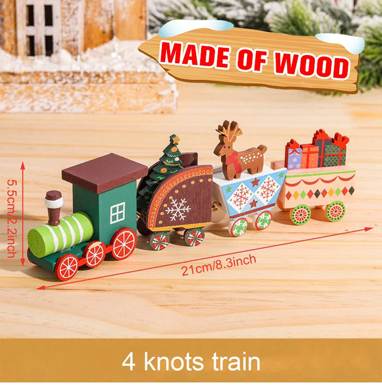Christmas Train Ornament – 2025Merry Christmas Home Decoration & New Year 2026 Holiday Gift