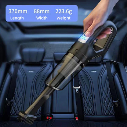 Handheld Car Vacuum Cleaner - Portable Rechargeable Cordless Vacuum for Car & Home