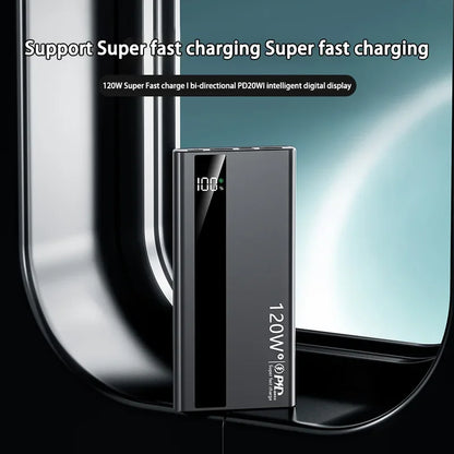 Xiaomi 120W 200000mAh Power Bank High Capacity Super Fast Charging Power Bank Portable Battery Charger For Huawei iPhone Samsung