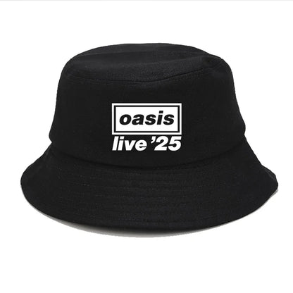 Wholesale Unisex Bucket Hat – O-Oasis American Heavy Metal Style, Foldable Outdoor Fishing Cap for Summer