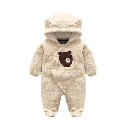Newborn Baby Romper – Warm Long Sleeve Cosplay Jumpsuit for Infant Boys, Baby Costume Suit