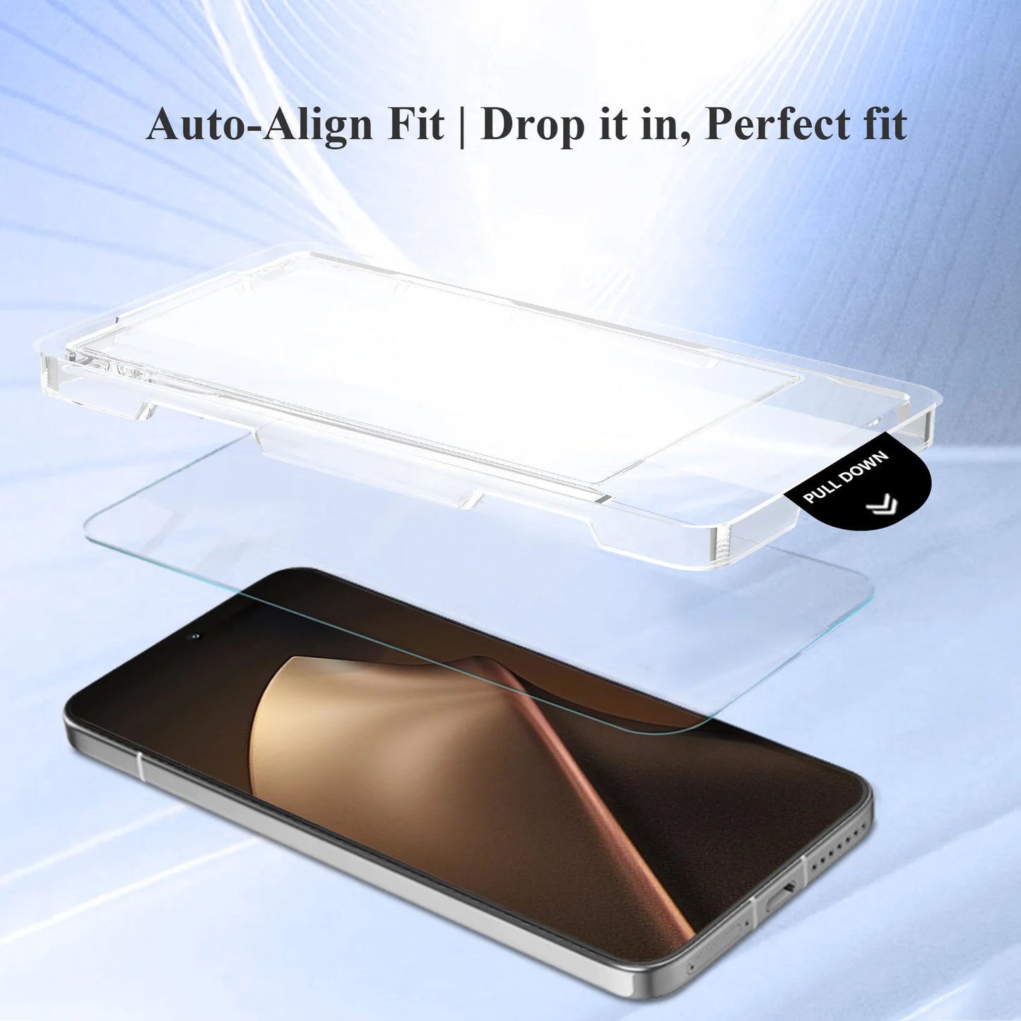 Lereach Tempered Glass Screen Protector for Xiaomi 15T Pro / 15T / 14T Pro /14T with Dust-Free Alignment Tray Auto-Suction 0.3mm