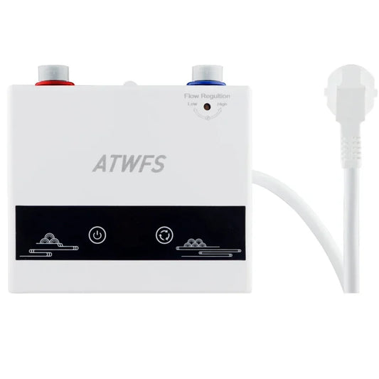 ATWFS 220V 4600W Instant Electric Water Heater for Bathroom & Kitchen Hot Water Shower
